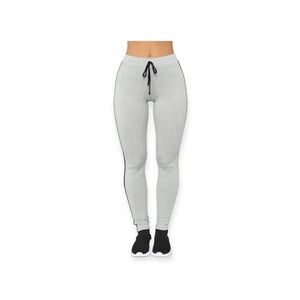 Fashion Nova Zip Through The Game Lounge Set - Heather Grey